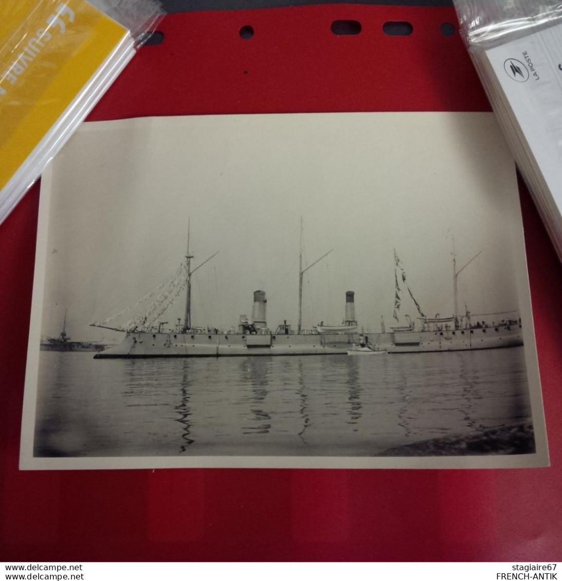 PHOTO BATEAU DE GUERRE - Barcos