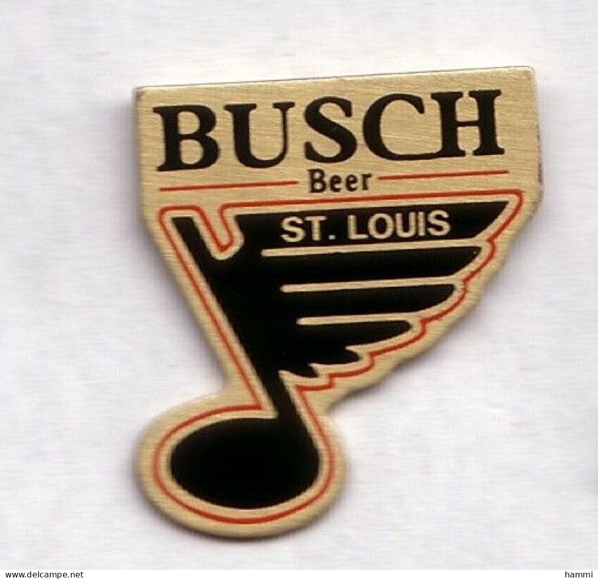 N122 Pin's Bière Brasserie Anheuser Busch Beer ST Louis Saint USA Débuts De La Budweiser Achat Immédiat - Cerveza