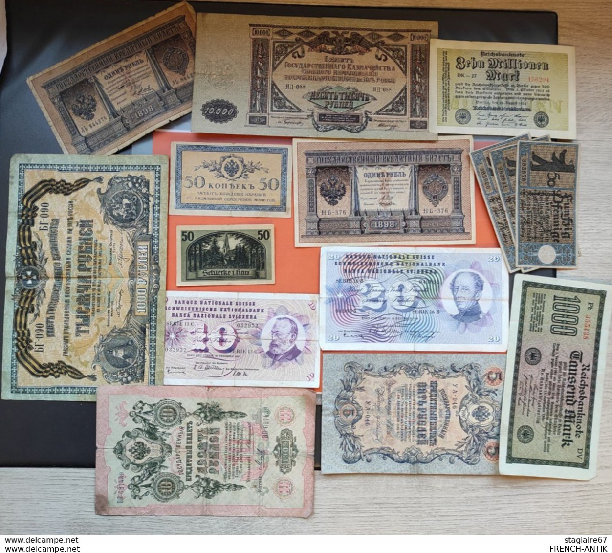 LOT PLUS DE 800 BILLETS DIVERS PAYS - Vrac - Billets