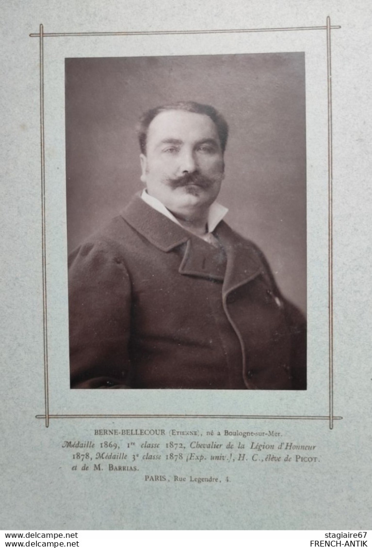ALBUM 40 PHOTOS  ARTISTIQUE ET BIOGRAPHIQUE SALON 1882 RÉSERVISTES LAMPE INVALIDES DIVERS - Albumes & Colecciones
