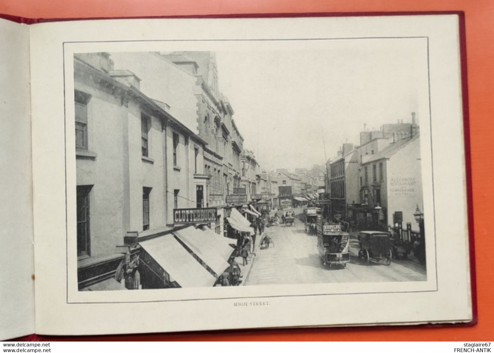 LIVRET 16 PHOTOGRAPHIES ALBUM SWANSEA AND THE MUMBLES TRAMWAY HIGH STREET  INFIRMARY SCHOOL MARKET BRYN MILL PARK L .... - Albumes & Colecciones