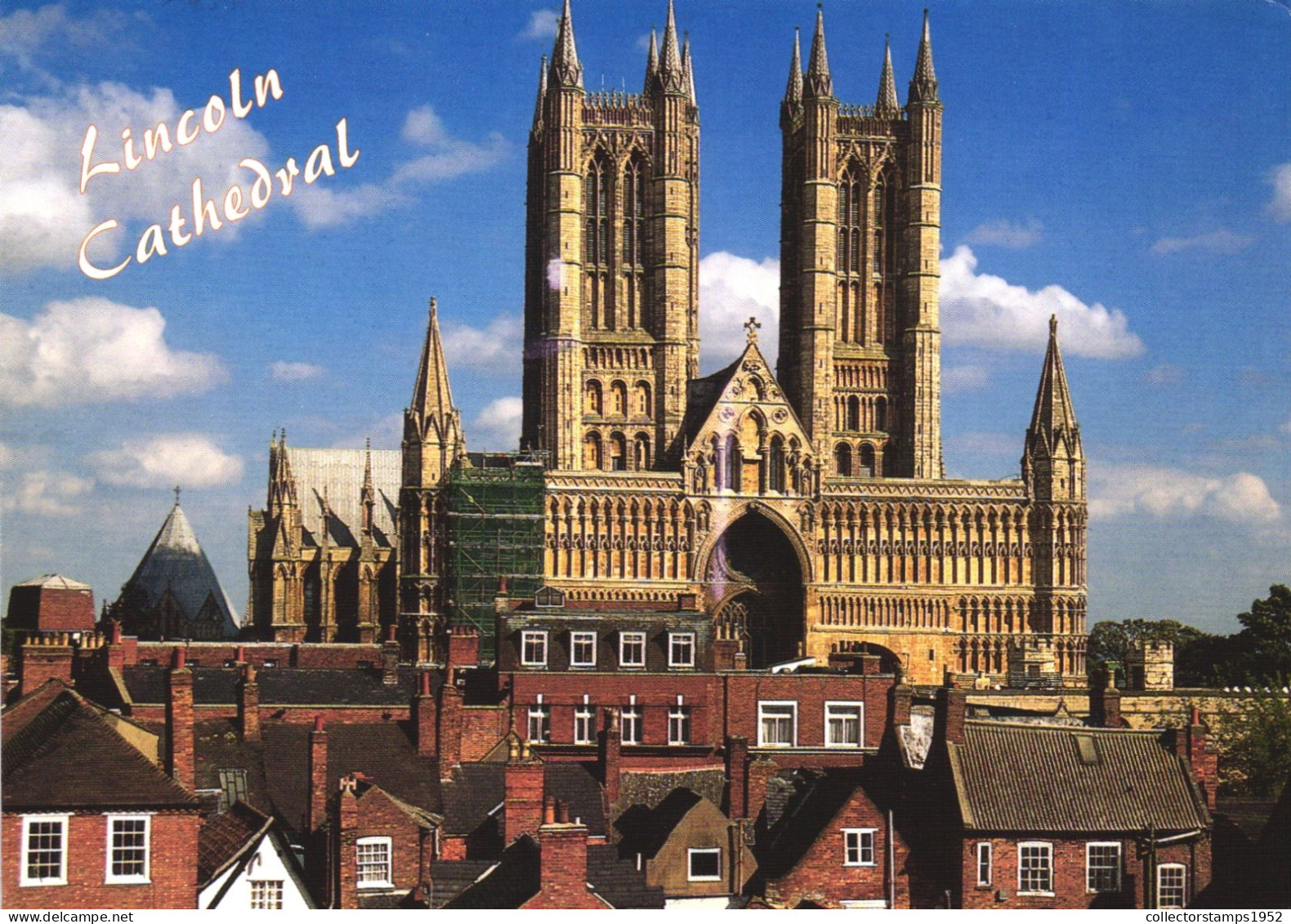 LINCOLN, CATHEDRAL, ARCHITECTURE, ENGLAND, UNITED KINGDOM, POSTCARD - Lincoln