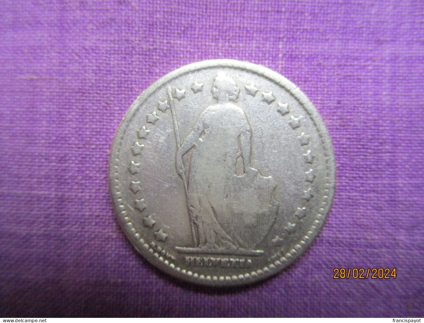 Suisse: 1 Franc 1899 - 1 Franc