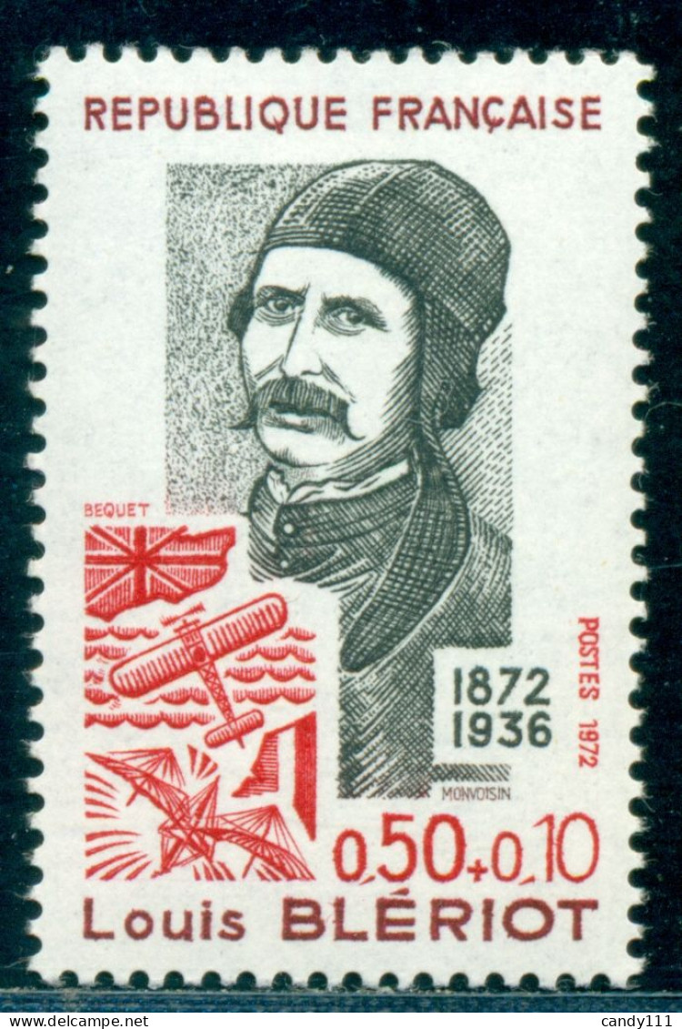 1972 Louis Ch. Joseph Blériot,aviator,inventor,engineer,aviation,France,1800,MNH - Other (Air)