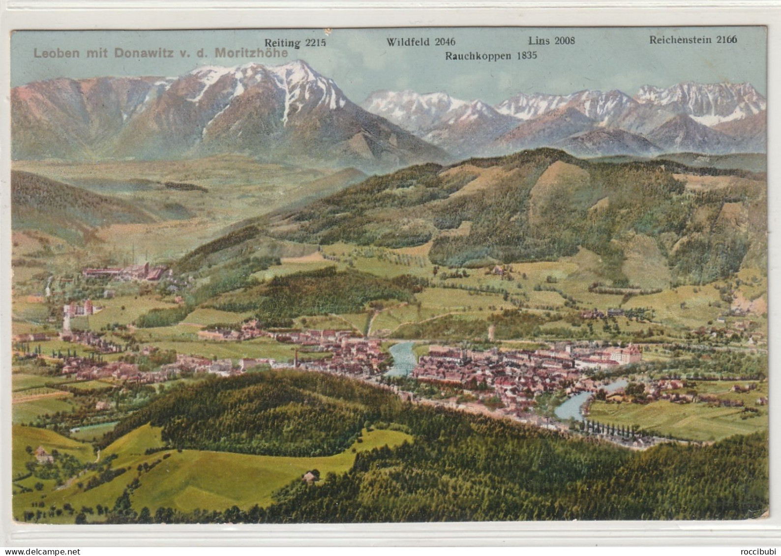 Leoben M. Donawitz V.d. Moritzhöhe, Steiermark, Österreich - Leoben