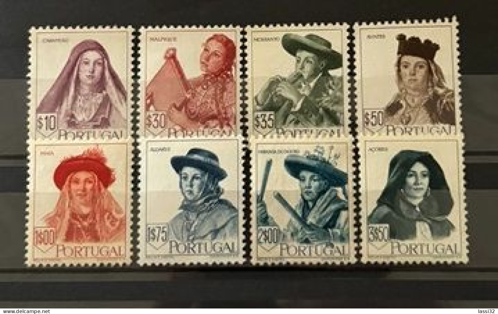 PORTUGAL, 1946, Costumes II  Complete Set , MNH - Neufs