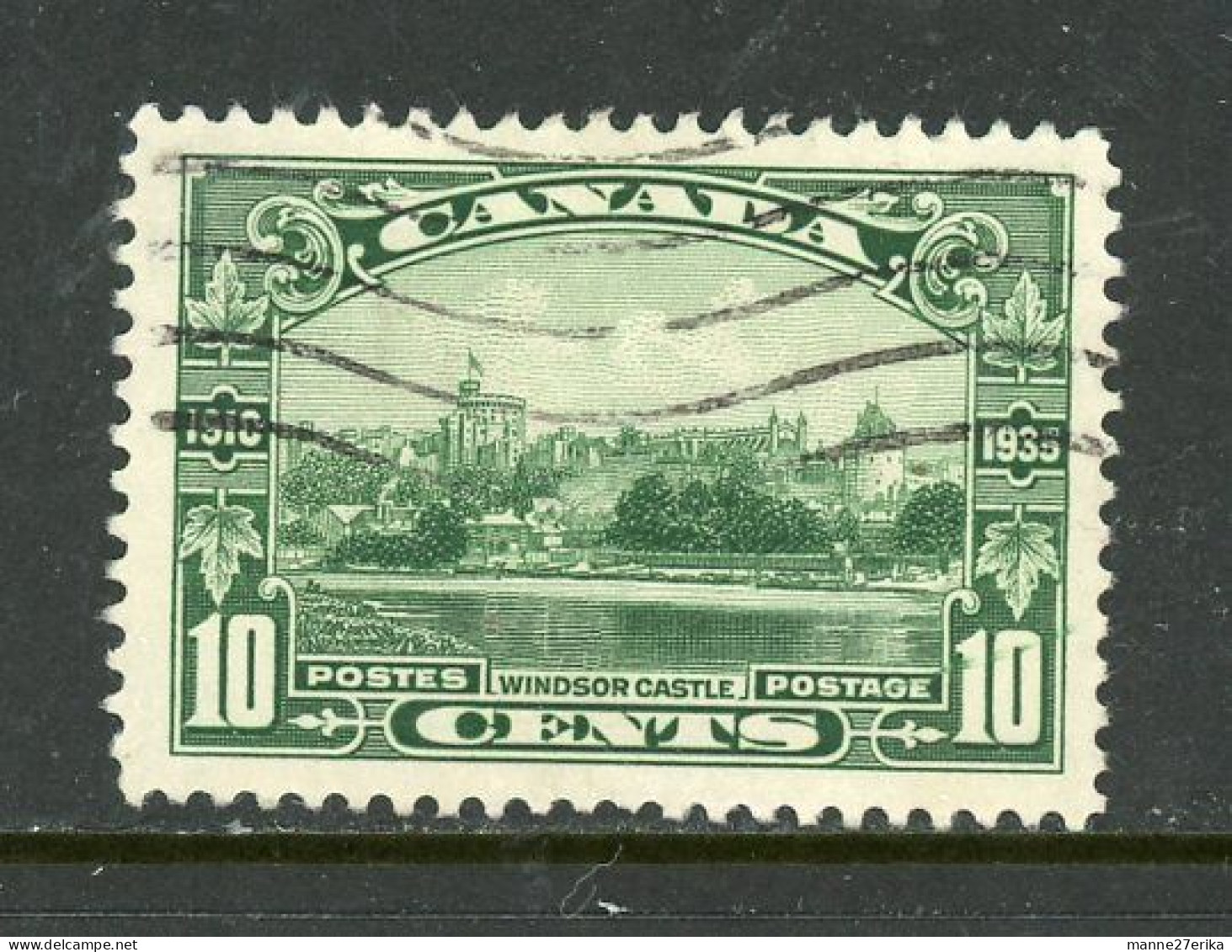 Canada USED 1935 Windsor Castle - Oblitérés