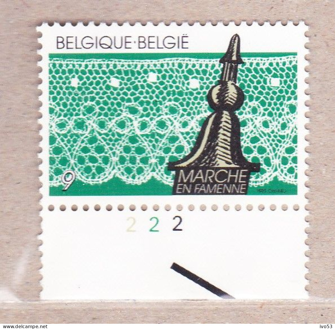 1988 Nr 2315**Plaatnummer 2.Belgisch Kantwerk. - 1981-1990