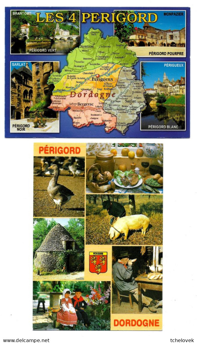 0 Regions. Aquitaine. Perigord Dordogne N°1 - Aquitaine