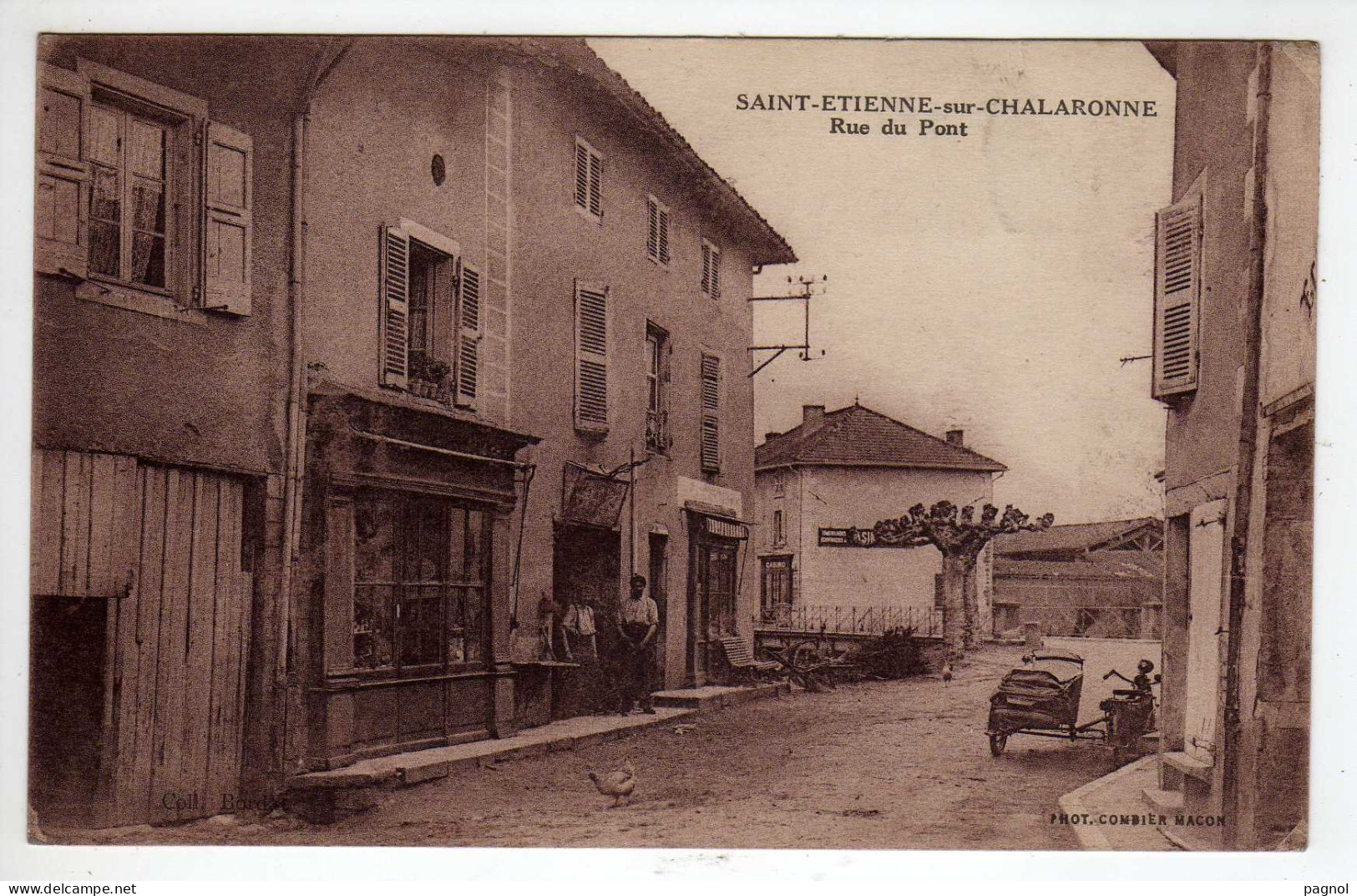 01 : Saint-Etienne Sur Chalaronne : Rue Du Pont - Sin Clasificación