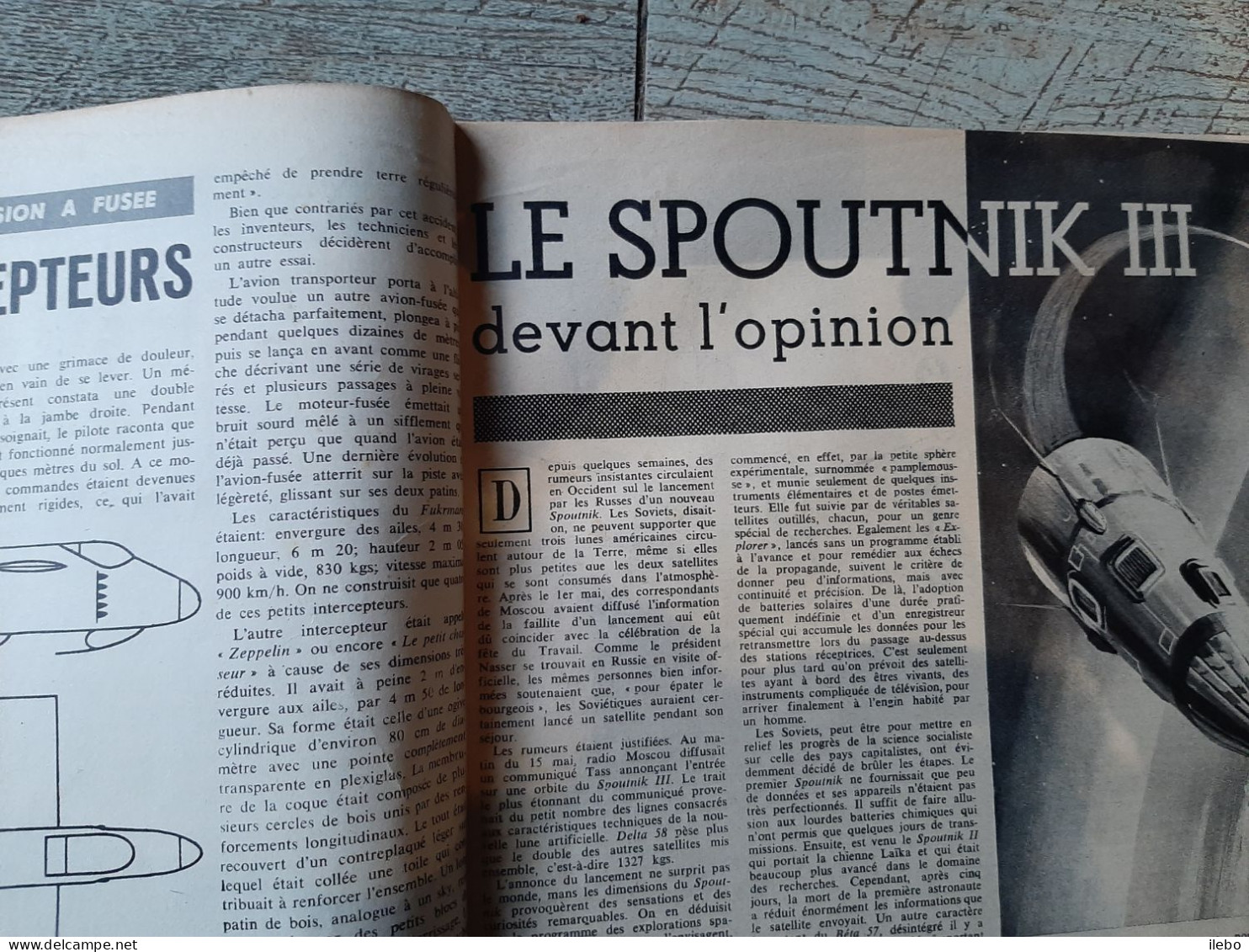 Au Delà Du Ciel N°5 1958 Le Secret Du Navire Astral Spoutnik III Caesar Le Martin Matador Missile Astronautisme - Wetenschap