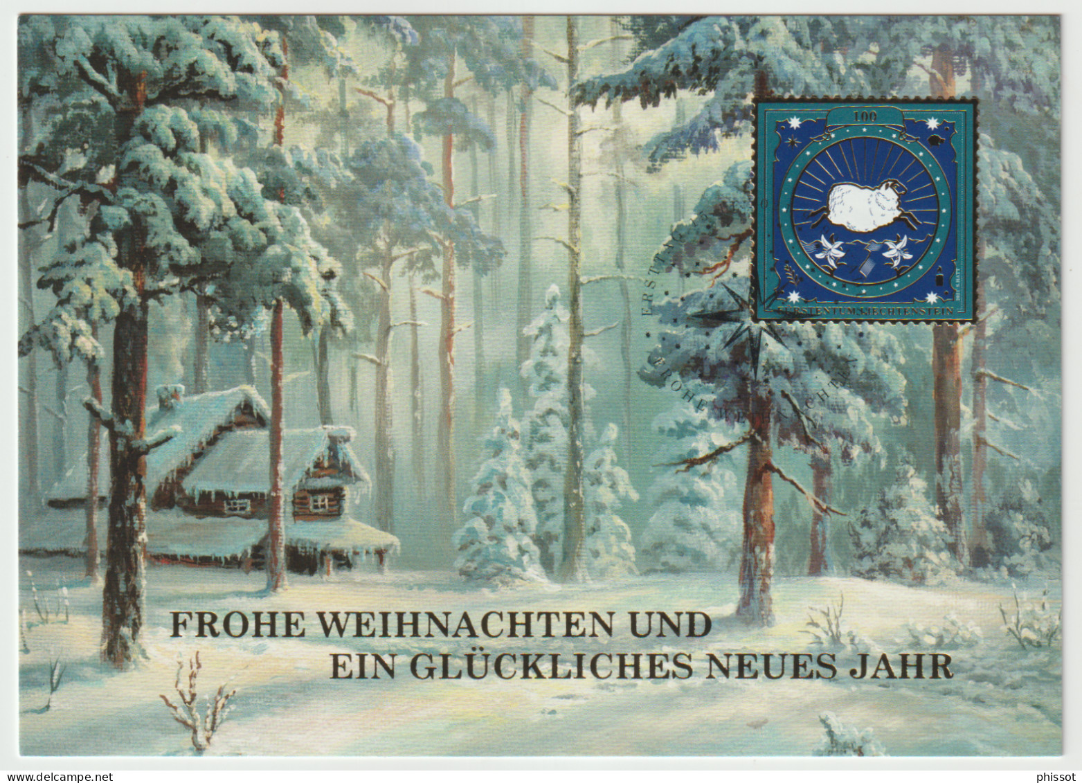 Weihnachtsfest 2021 Neujahr 2022 - Stamped Stationery