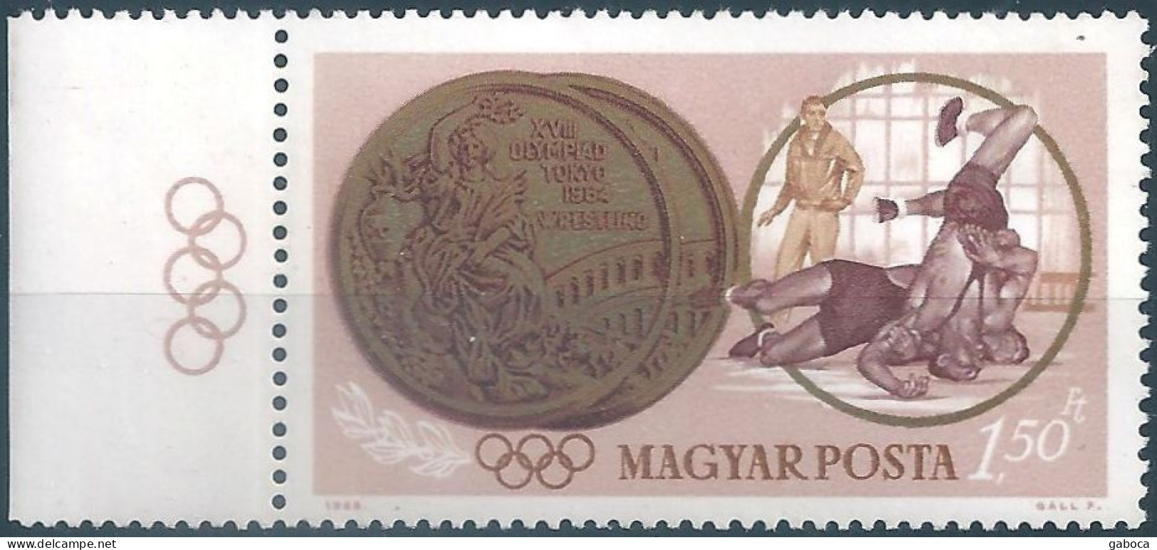 C5702 Hungary Olympics Tokyo Medalist Sport MNH RARE - Zomer 1964: Tokyo