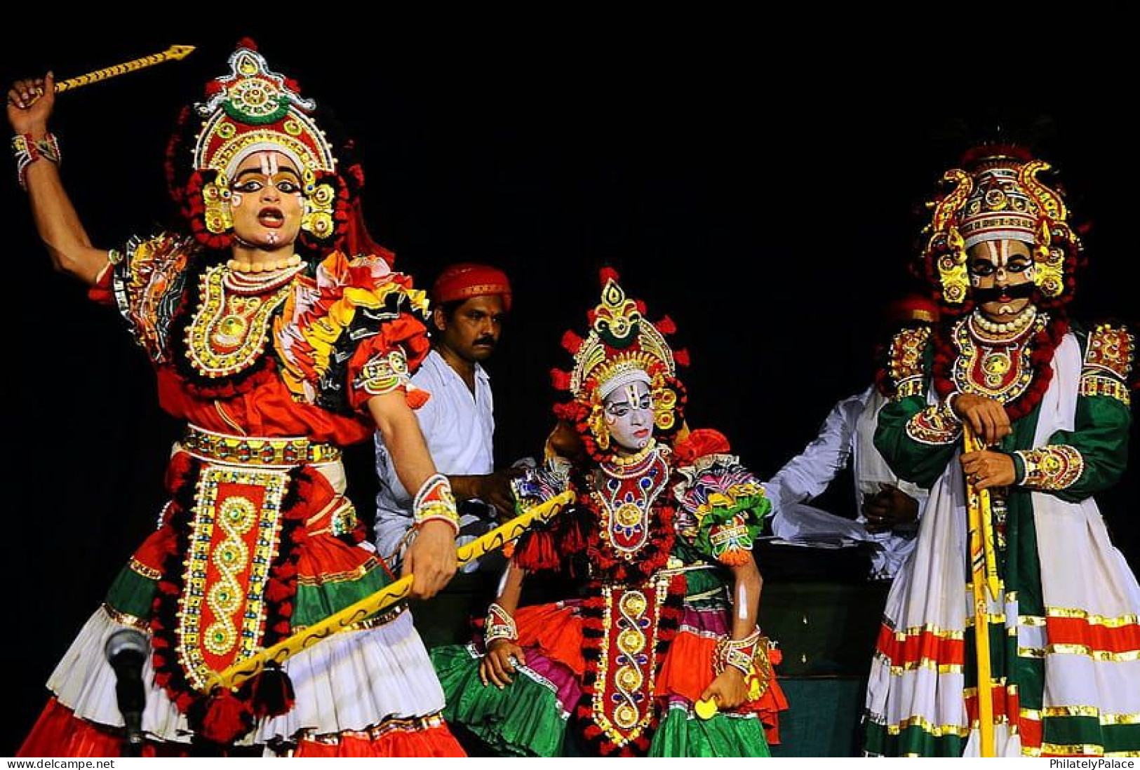 India 2024 Yakshagana, Dance,Music,Culture, Tradition, Ramayana, Mahabharata,Hindu,Jain ,FDC, Cover (**) Inde Indien - Briefe U. Dokumente