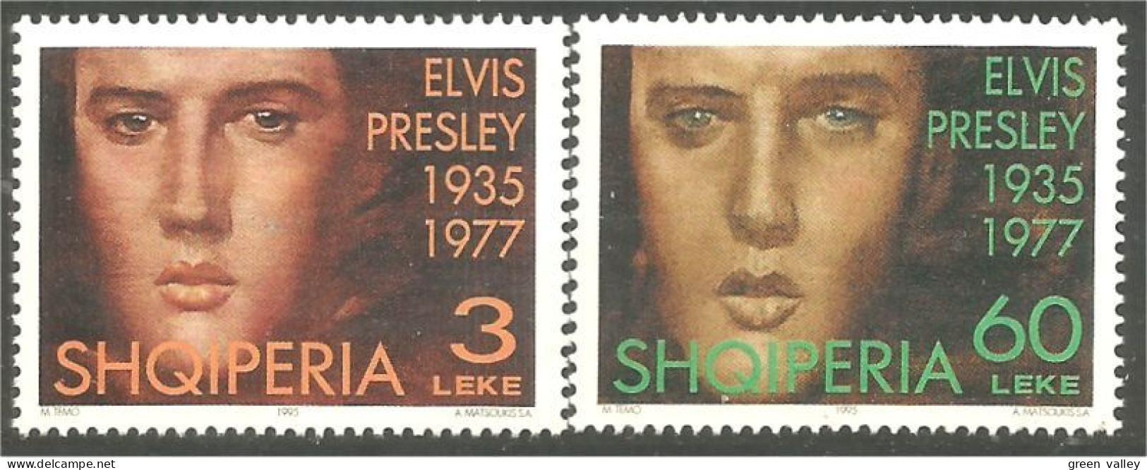 120 Albanie Elvis Presley MNH ** Neuf SC (ALB-353c) - Singers