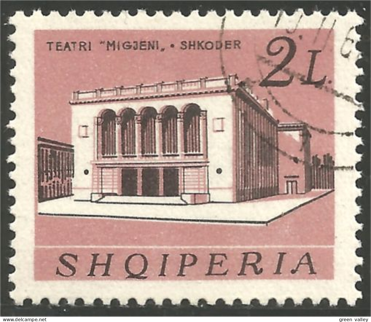 120 Albanie Theatre Migieni Theater (ALB-314) - Théâtre