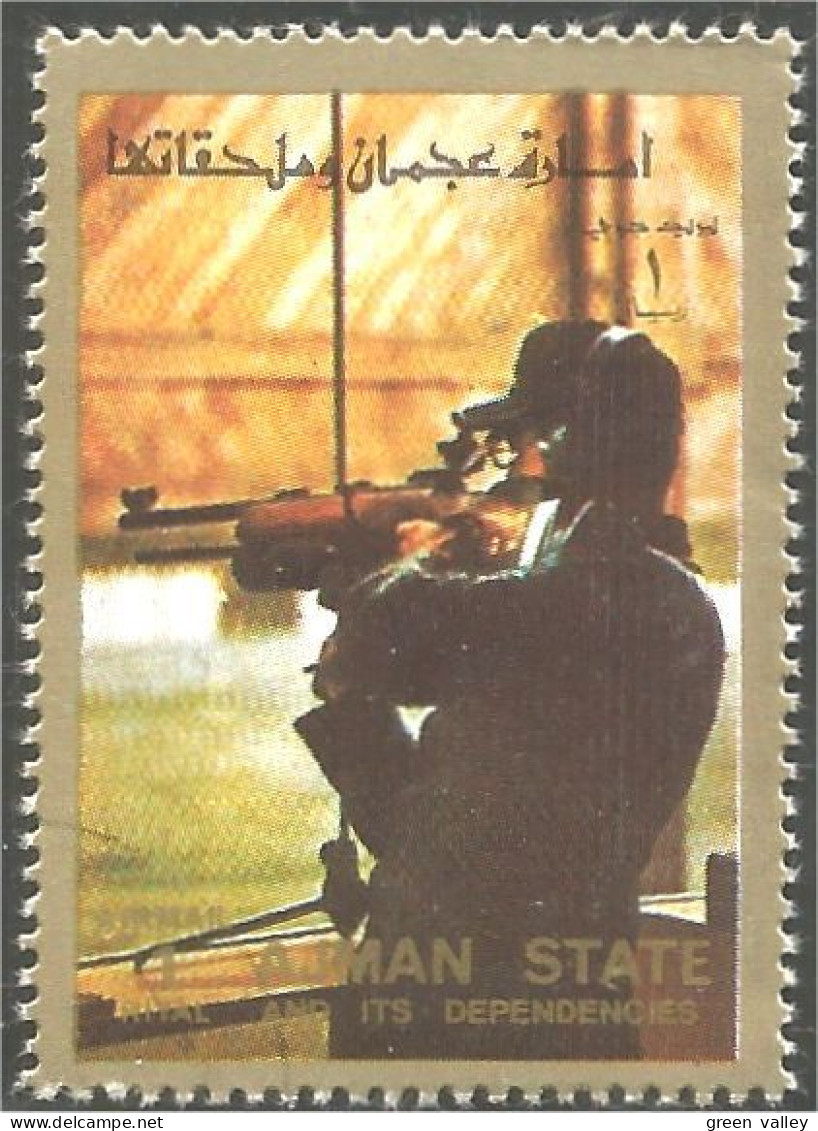 116 Ajman Tir Fusil Shooting MNH ** Neuf SC (AJM-149) - Shooting (Weapons)