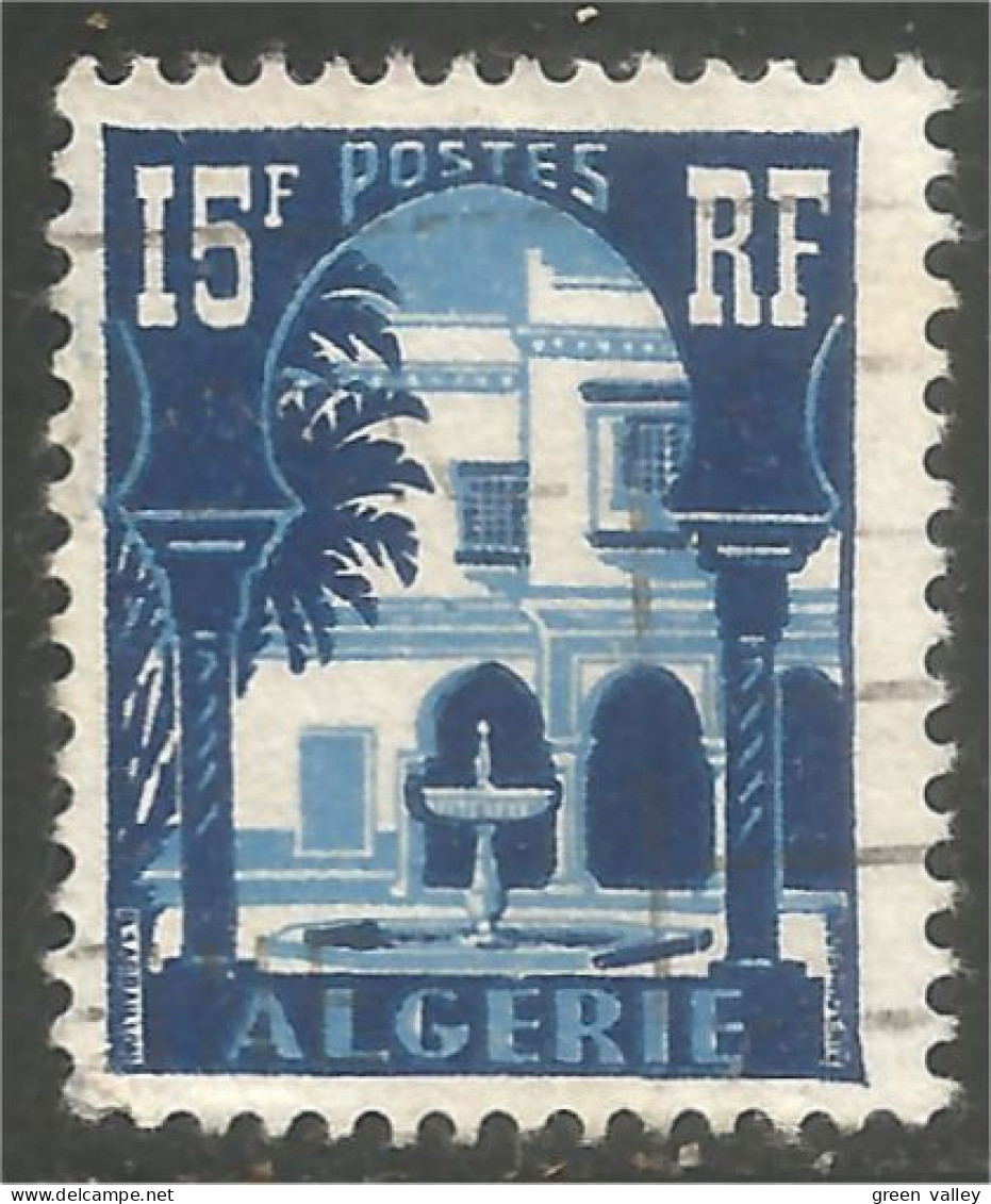 124 Algerie 1954 15f Musée Bardo Museum (ALG-191) - Usados