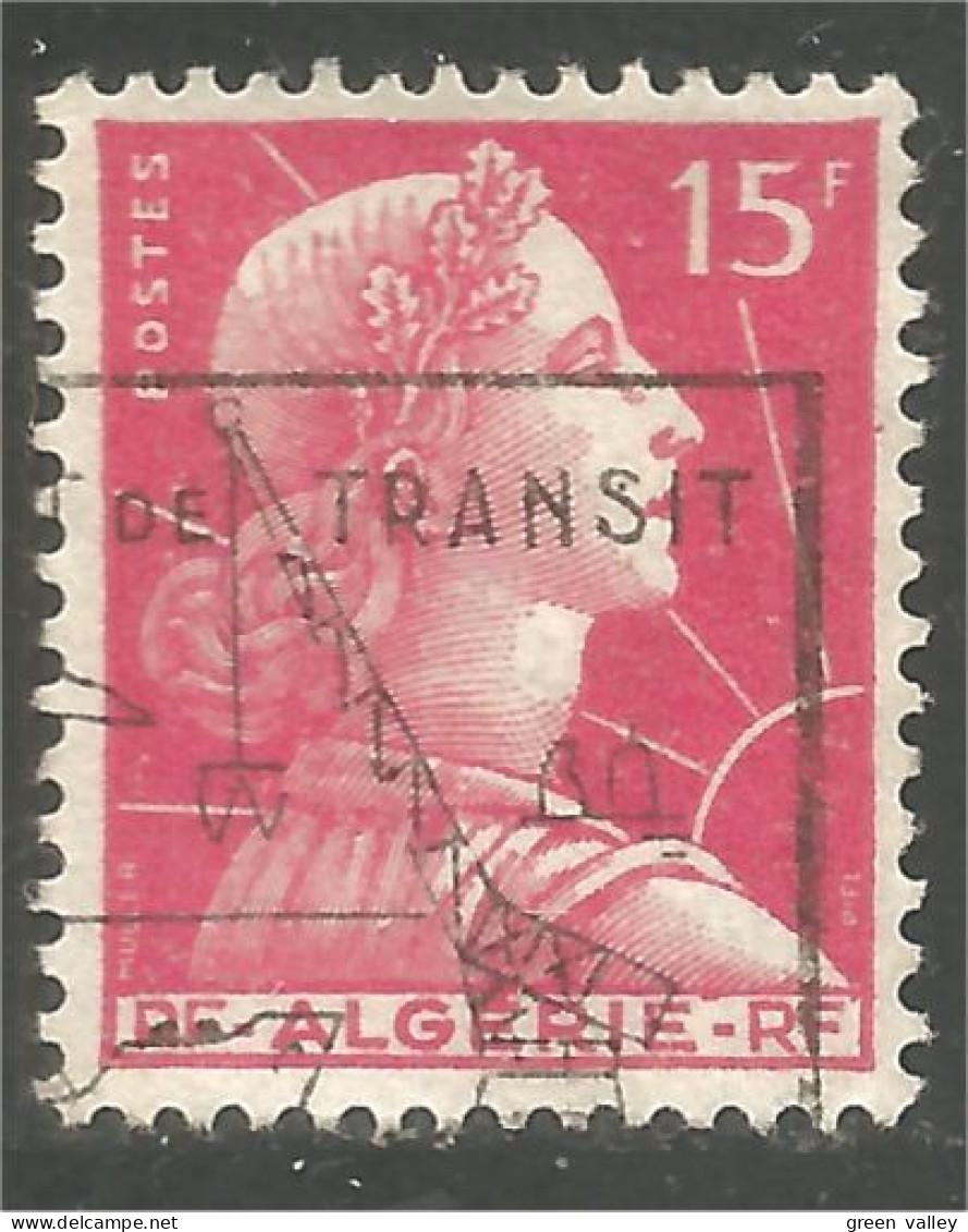 124 Algerie 1955 Marianne Muller 15f (ALG-192) - Used Stamps