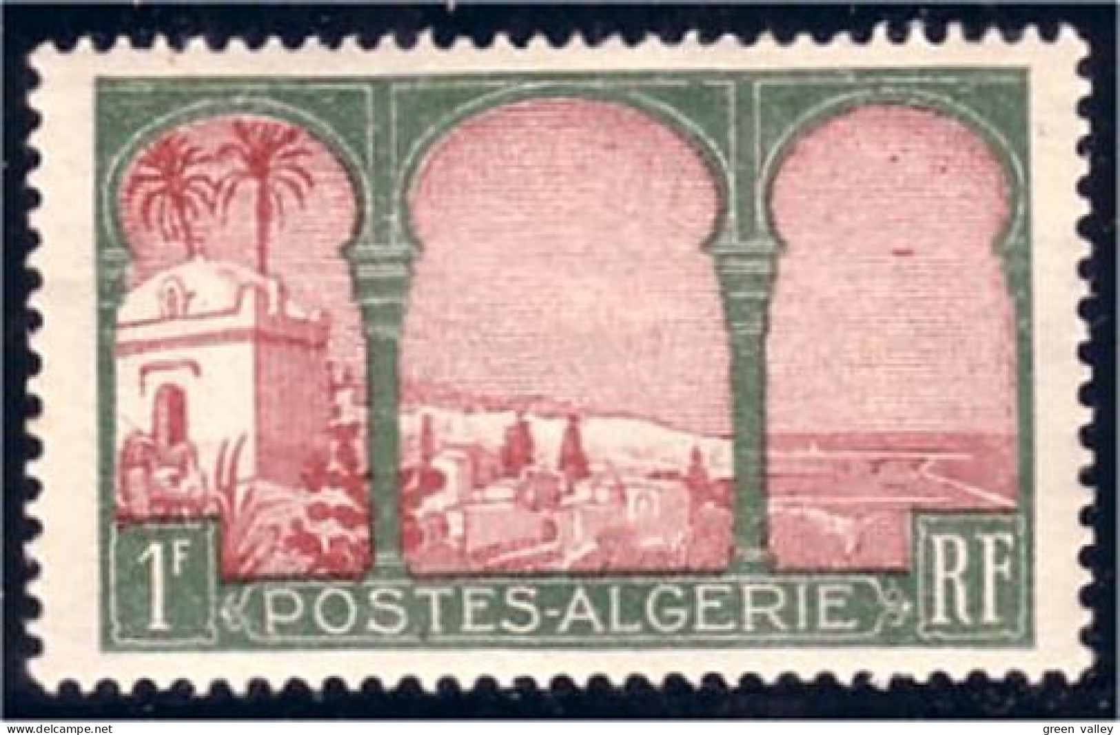 124 Algerie 1f Alger MH * Neuf (ALG-108) - Other & Unclassified