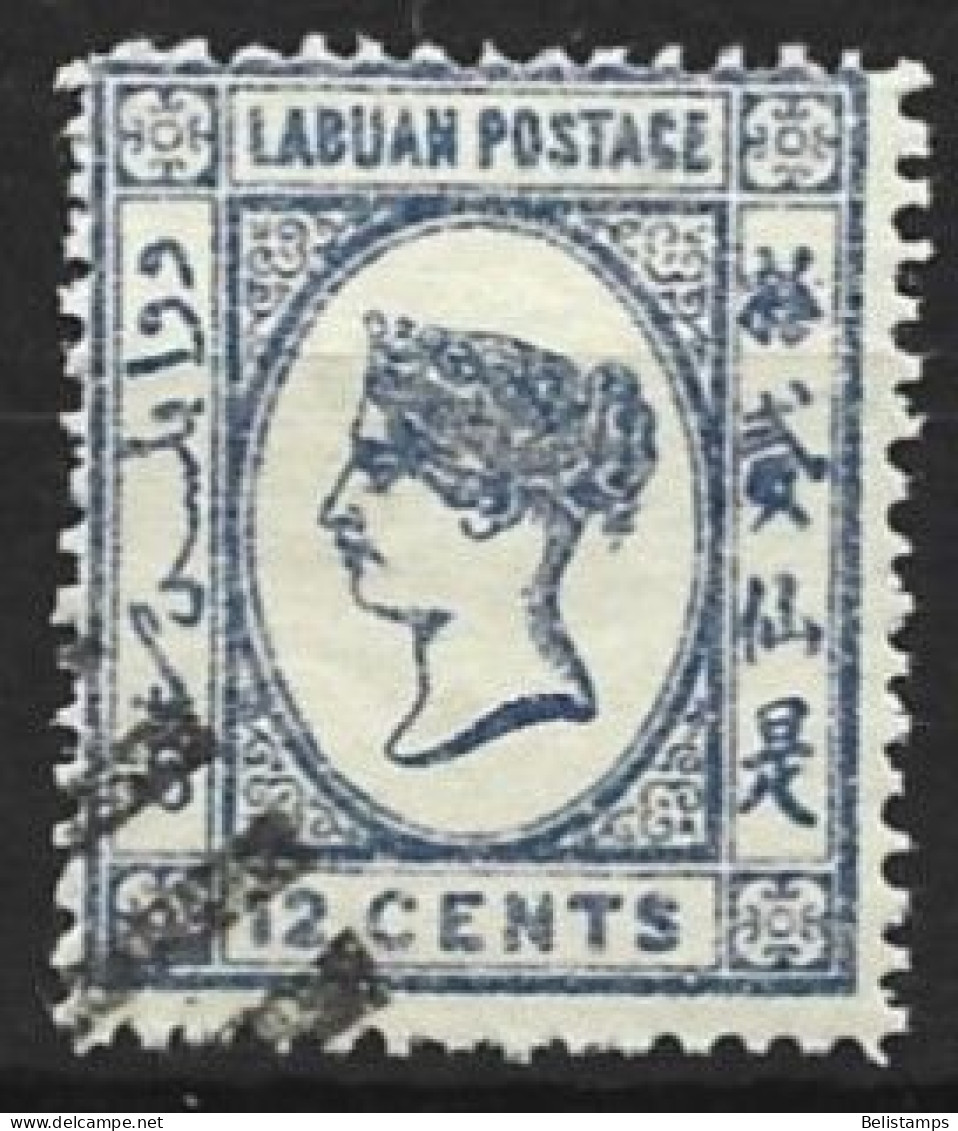 Labuan 1894. Scott #46 (U) Queen Victoria - Nordborneo (...-1963)