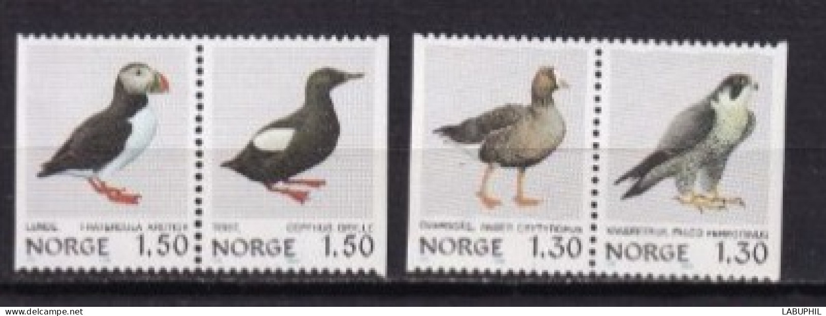 NORVEGE NEUF MNH ** 1981oiseaux Birds - Ungebraucht