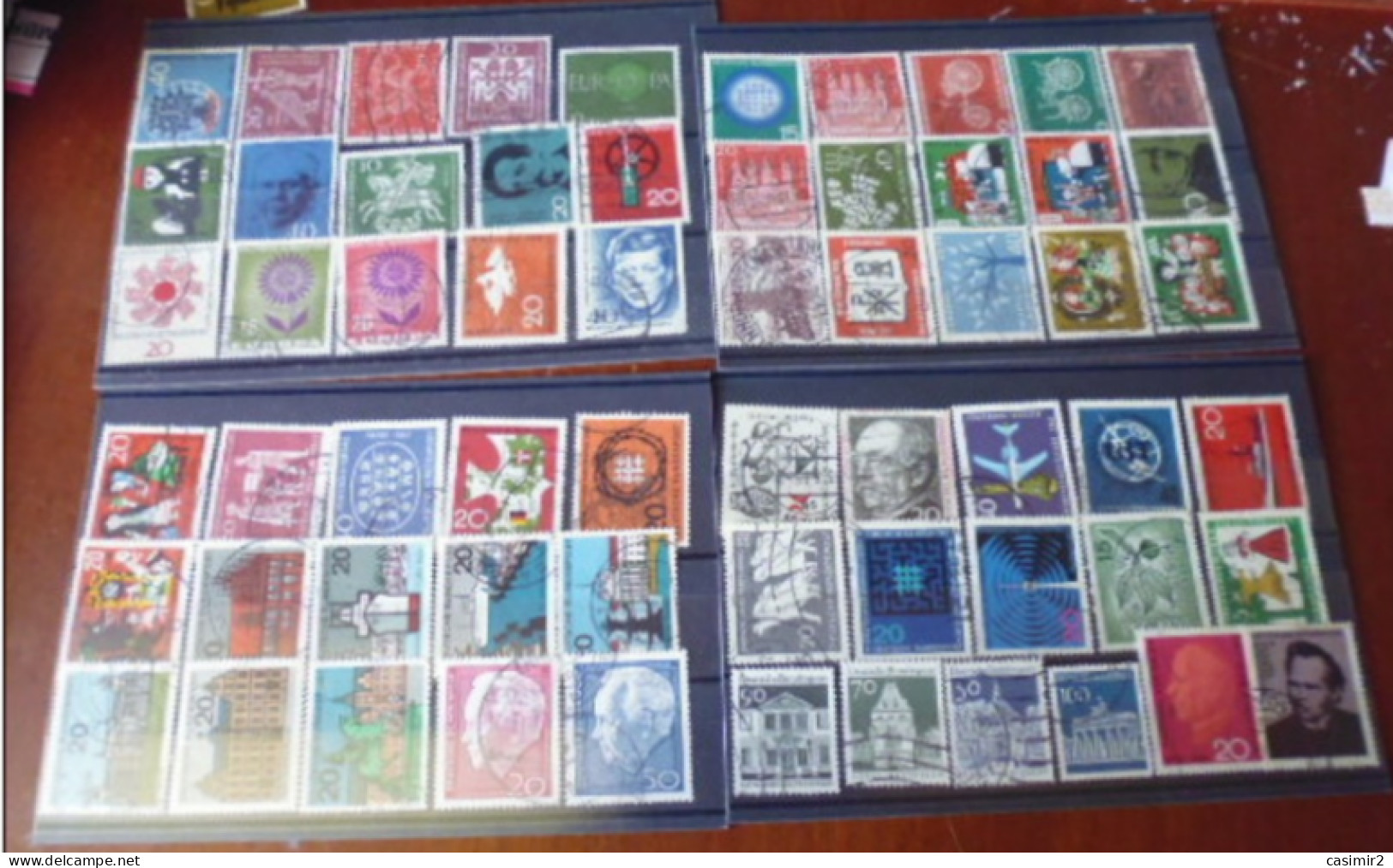 ALLEMAGNE ANNEE 1960-1969  VRAC  LOT 757 - Lots & Kiloware (max. 999 Stück)