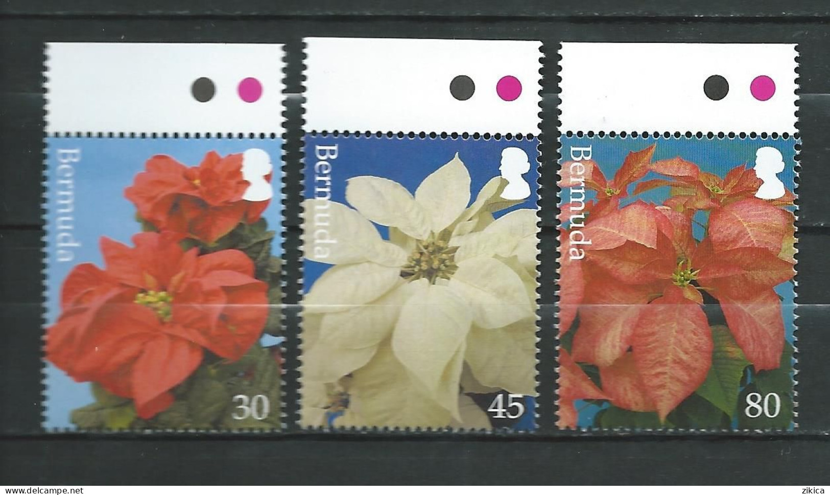 Bermuda - 2003 Christmas Greetings - Poinsettias. MNH** - Bermuda