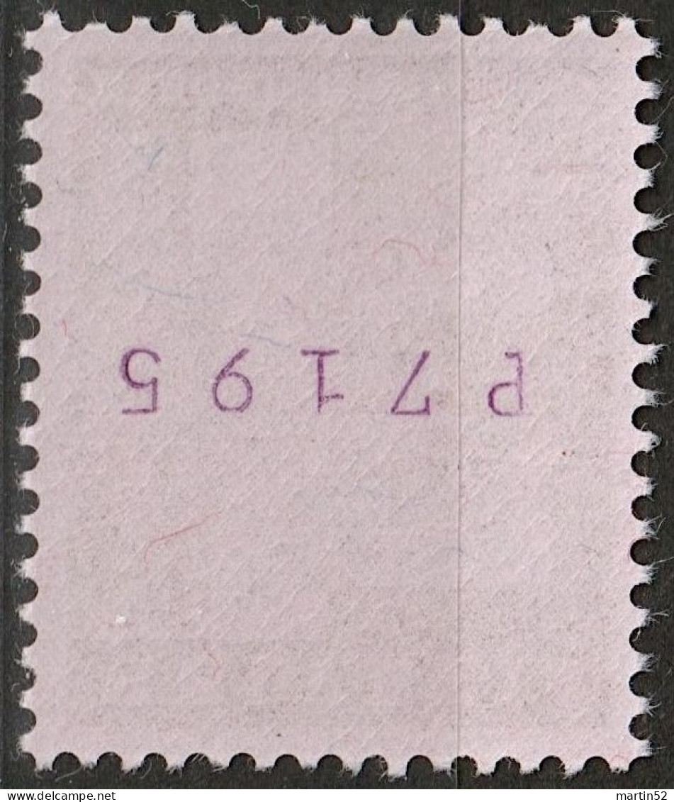 Schweiz Suisse 1963: ROLLEN MIT NUMMER 7195 AVEC N° Zu 392RM.01 / Mi 765R ** Postfrisch MNH (Zumstein CHF 10.00) - Coil Stamps