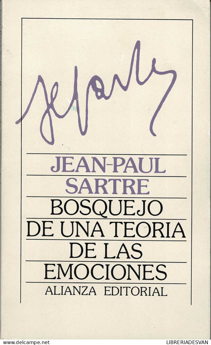 Bosquejo De Una Teoría De Las Emociones - Jean-Paul Sartre - Philosophy & Psychologie