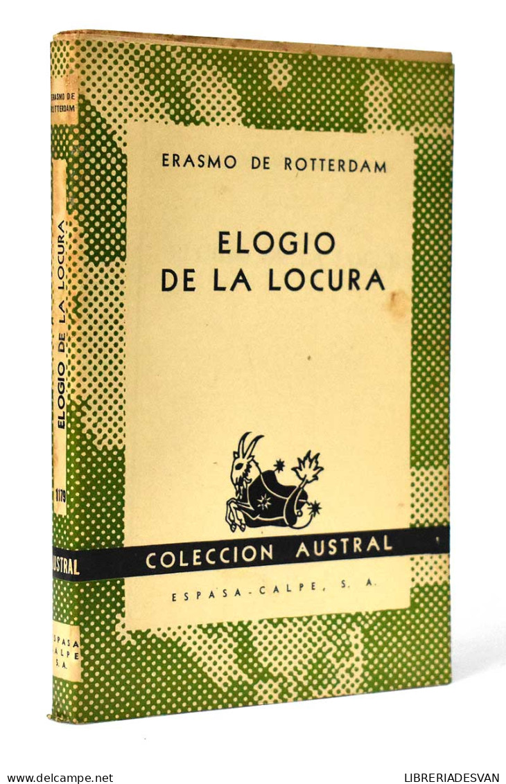 Elogio De La Locura - Erasmo De Rotterdam - Filosofía Y Sicología