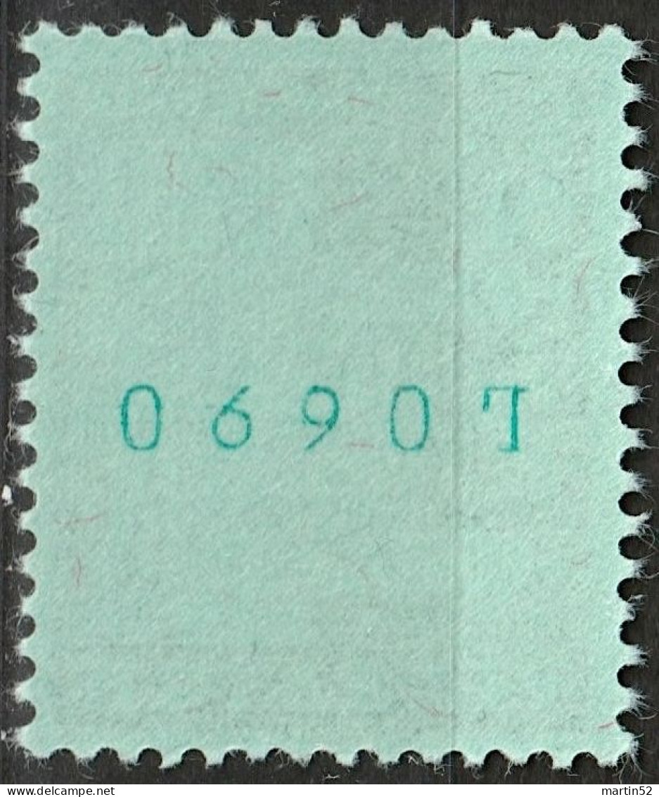 Schweiz Suisse 1963: ROLLEN MIT NUMMER L0690 AVEC N° Zu 393RM.01 / Mi 766R ** Postfrisch MNH (Zumstein CHF 13.00) - Francobolli In Bobina