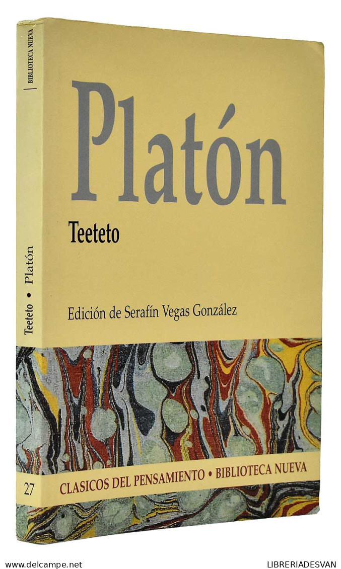 Teeteto - Platón - Filosofía Y Sicología