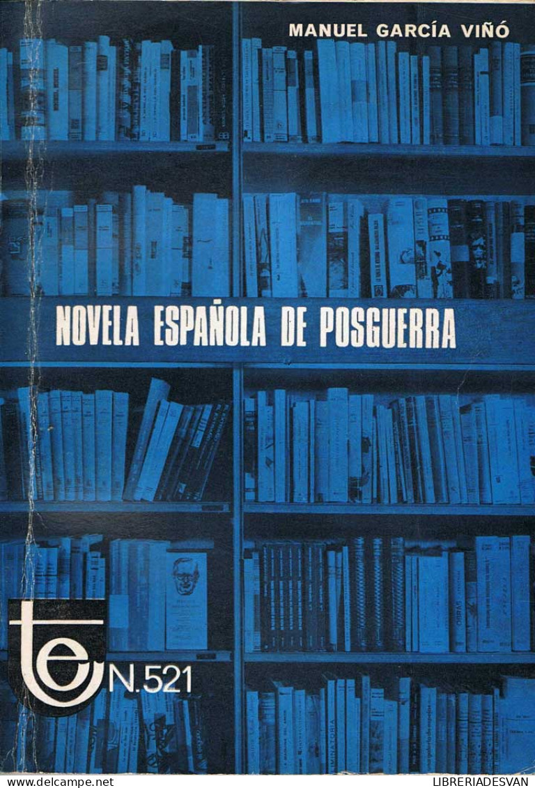 Novela Española De Posguerra - Manuel García Viñó - Filosofia & Psicologia