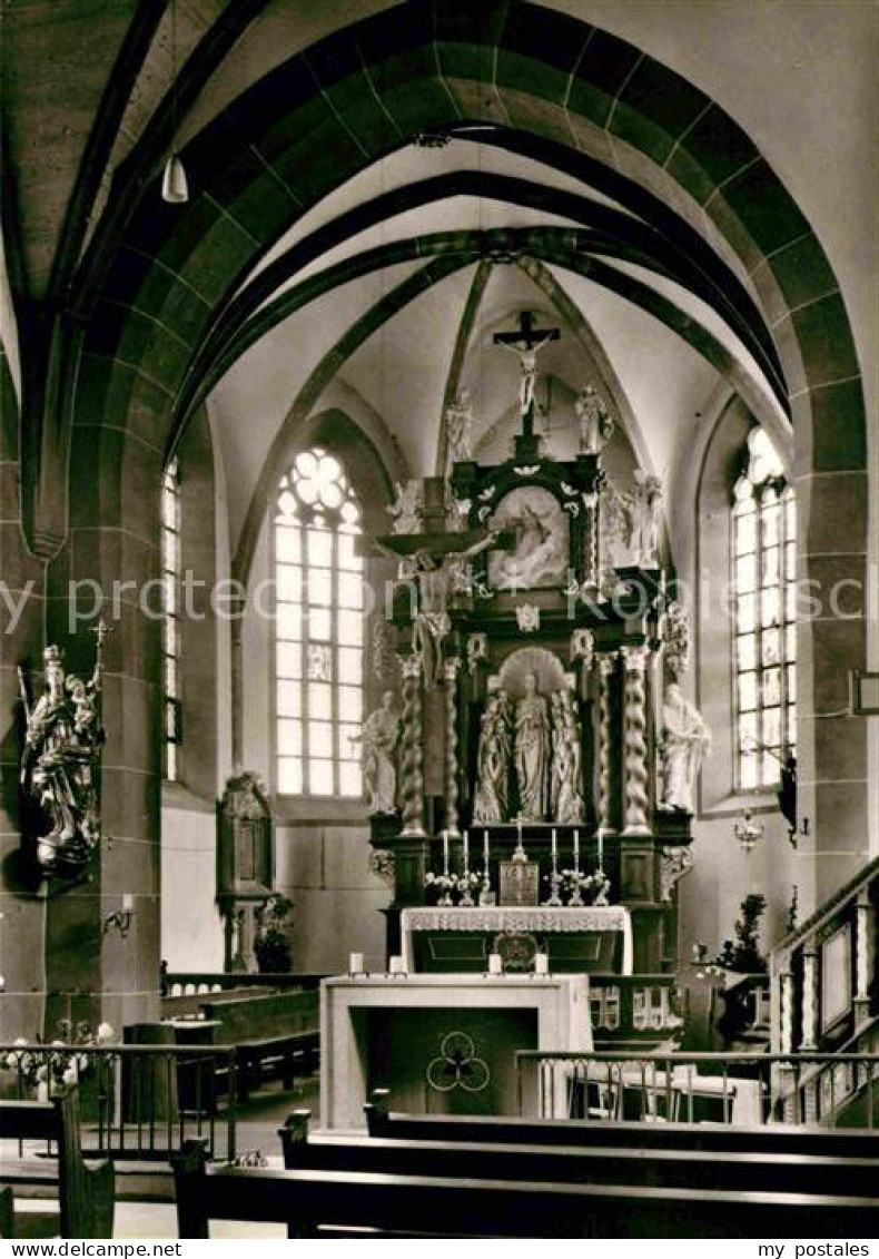 72688142 Oberursel Taunus Pfarrkirche St Ursula Chor Oberursel (Taunus) - Oberursel