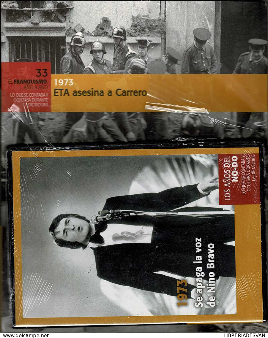 1973 ETA Asesina A Carrero Blanco + DVD Se Apaga La Voz De Nino Bravo - Histoire Et Art