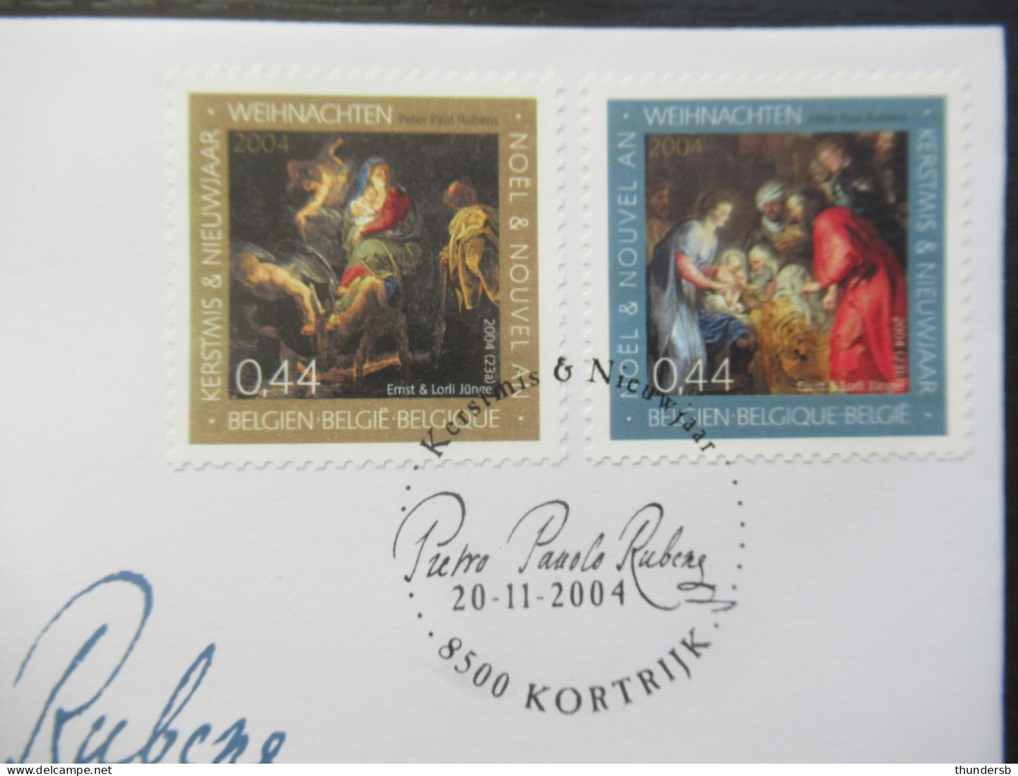 FDC 3332/33 'Kerstmis En Nieuwjaar' - 2001-2010