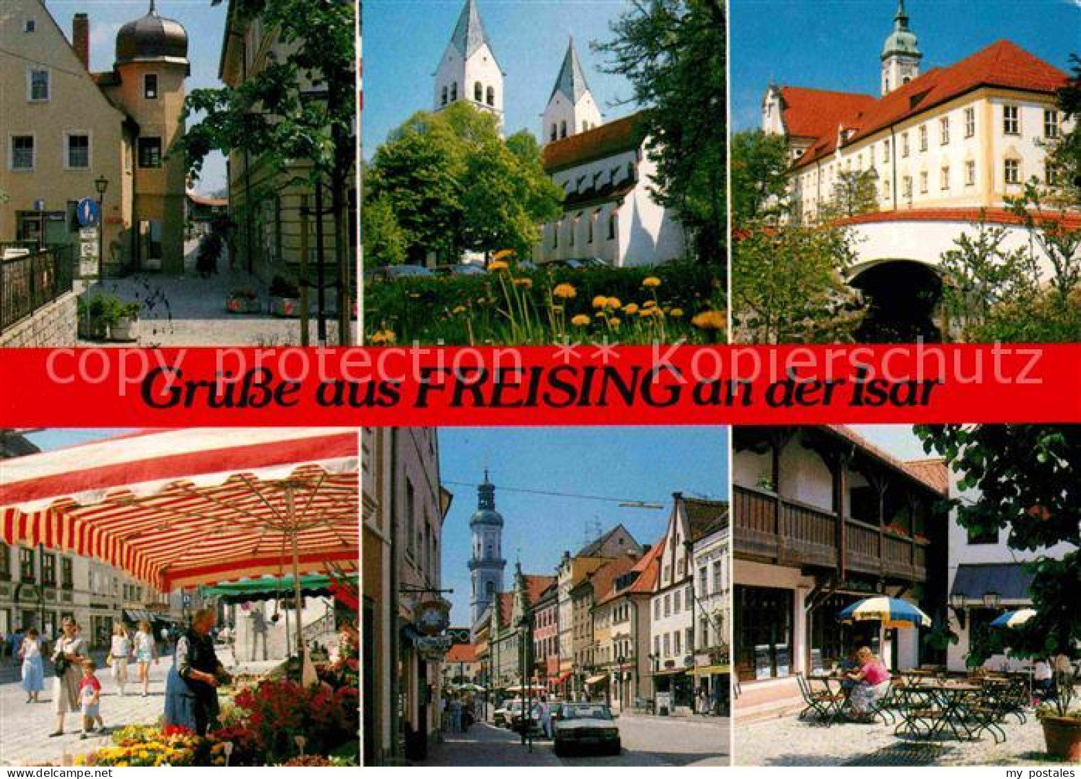 72647548 Freising Oberbayern Kirche Schloss Markt Ortsmotive Freising - Freising