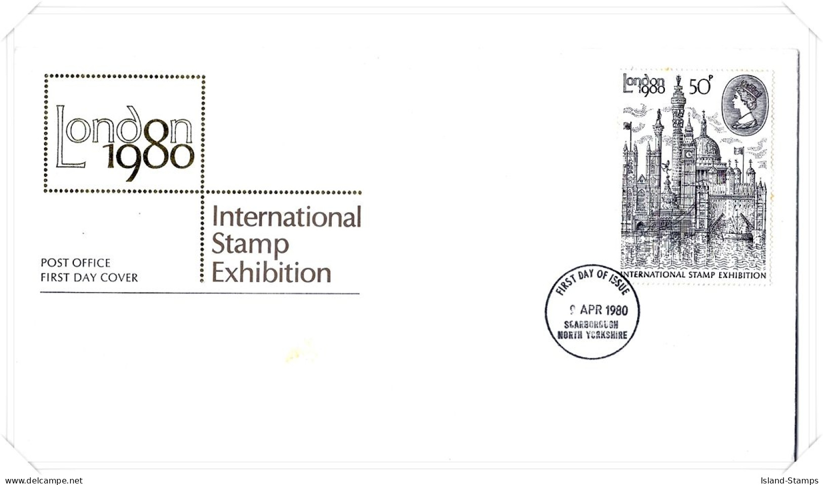 1980 London Expo (3) Unaddressed FDC Tt - 1971-1980 Decimale  Uitgaven