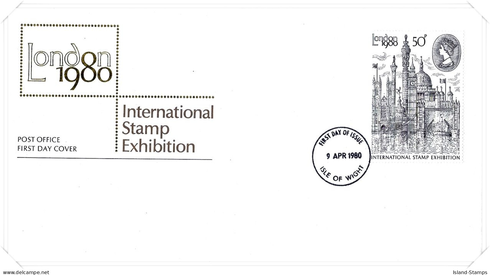 1980 London Expo (4) Unaddressed FDC Tt - 1971-1980 Dezimalausgaben