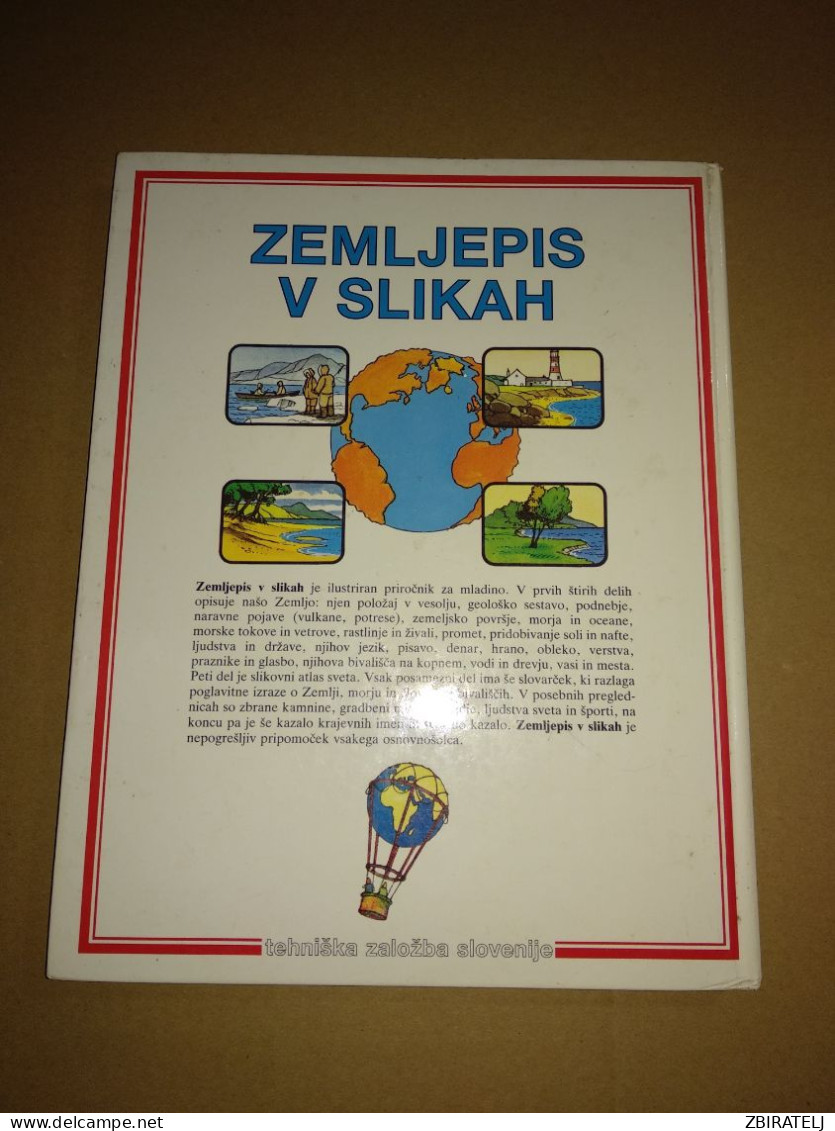 Slovenščina Knjiga: Otroška ZEMLJEPIS V SLIKAH - Slavische Talen