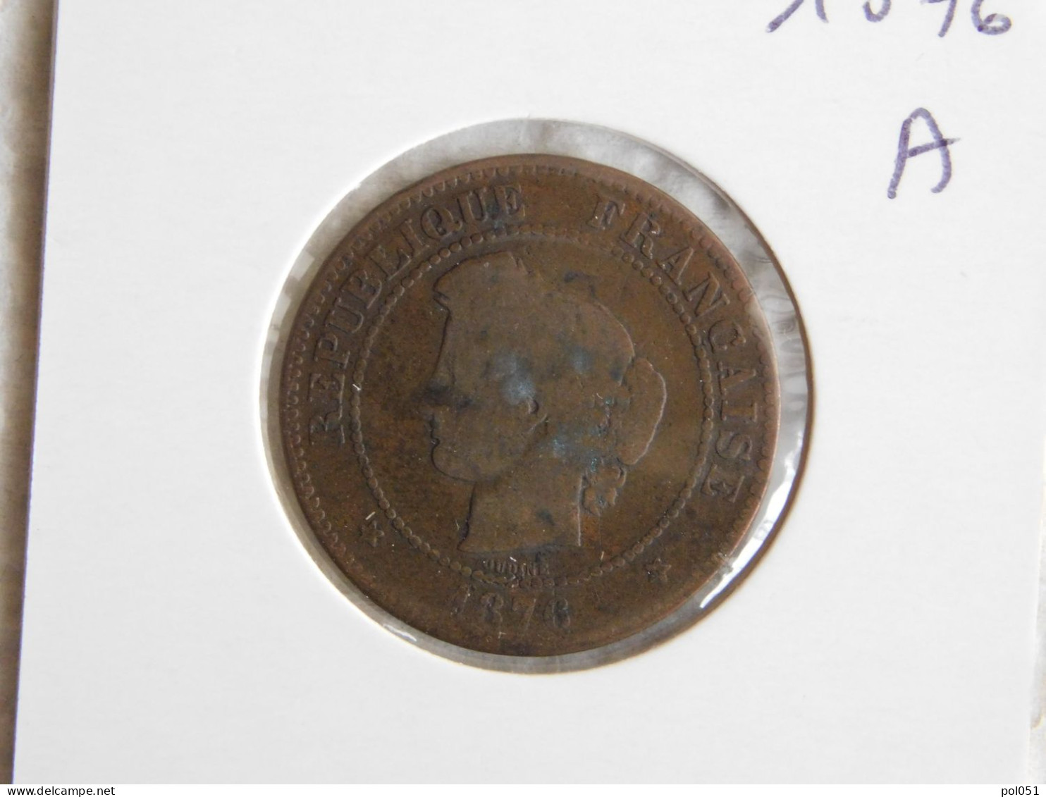 France 5 Centimes 1876 A (135) - 5 Centimes