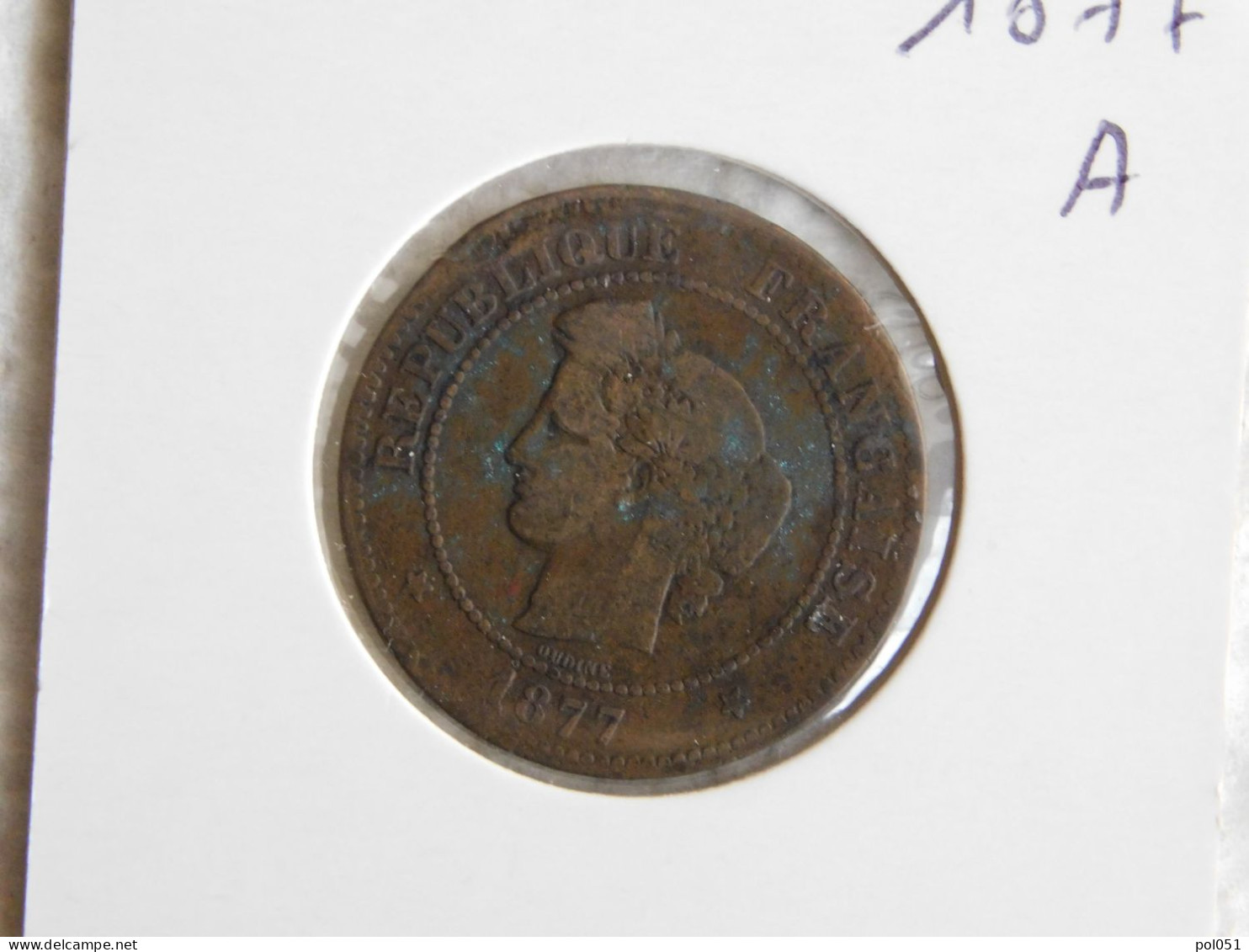 France 5 Centimes 1877 A (137) - 5 Centimes