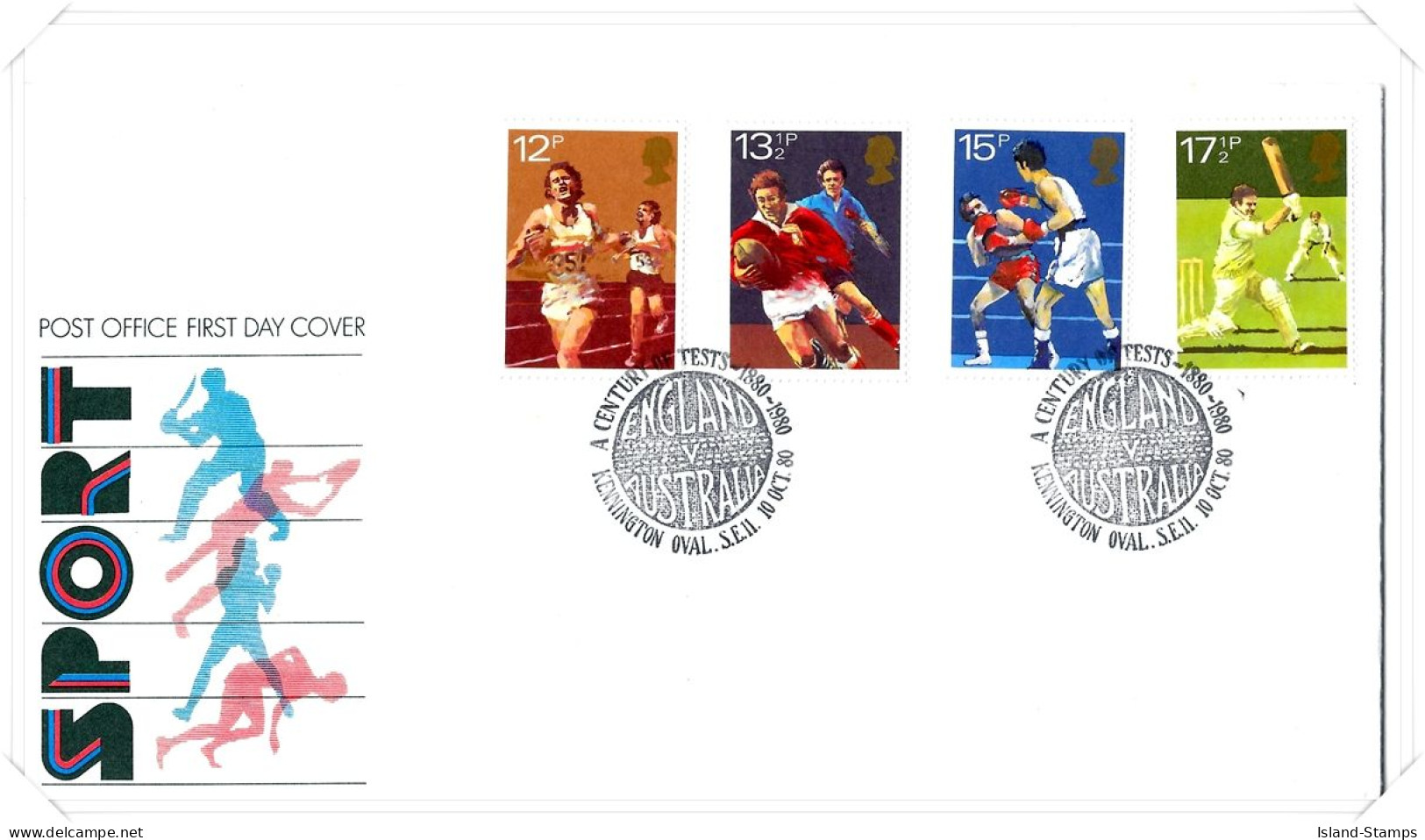 1980 Sports Unaddressed FDC Tt - 1971-1980 Decimale  Uitgaven