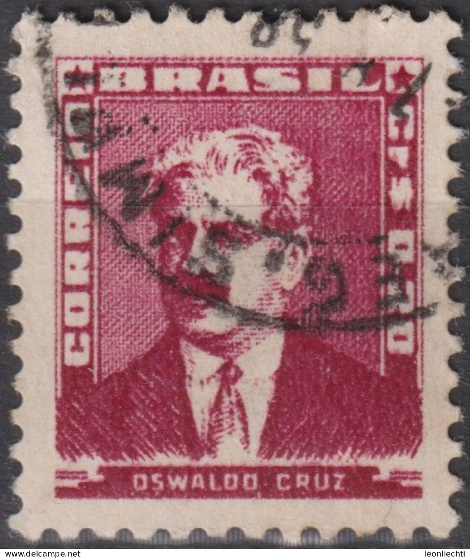 1954 Brasilien ° Mi:BR 849XI, Sn:BR 789, Yt:BR 578, Oswaldo Cruz - Used Stamps