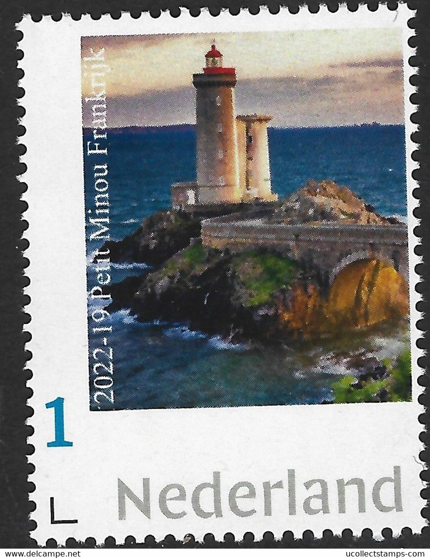 Nederland 2022-19  Vuurtoren  Lighthouse:  Phare Du Minou  Franrkijk     Postfris/mnh/sans Charniere - Ongebruikt