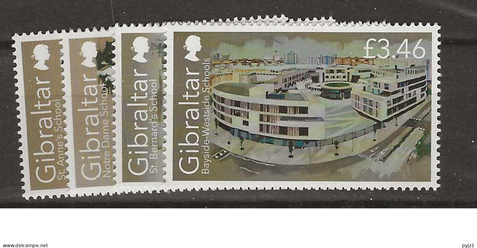 2020 MNH Gibraltar Mi 1959-62 Postfris** - Gibraltar