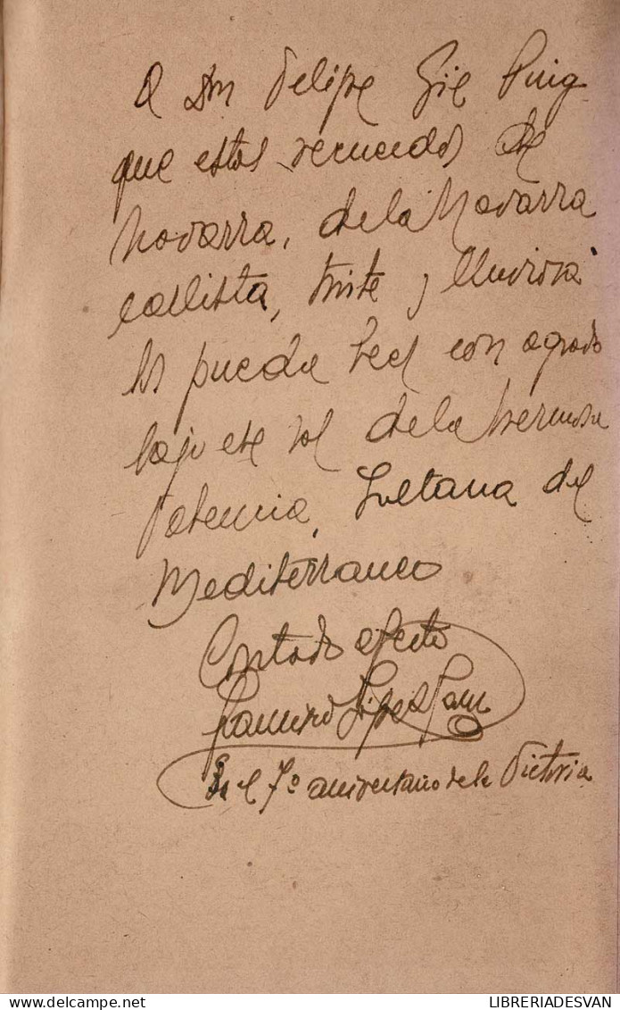 Navarra En El Alzamiento Nacional. Testimonios Ajenos (dedicado) - Francisco López Sanz - Geschiedenis & Kunst