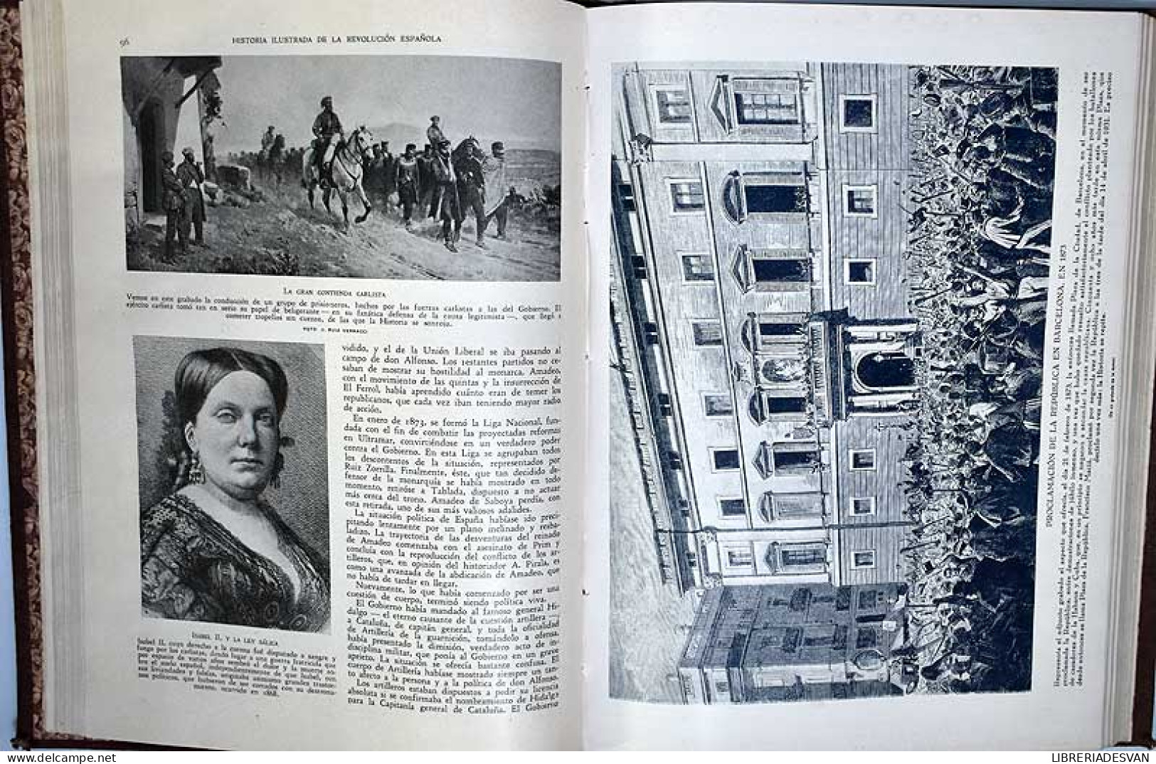 Historia Ilustrada De La Revolución Española (1870-1931). 2 Vols. - F. Caravaca Y A. Orts-Ramos - Storia E Arte