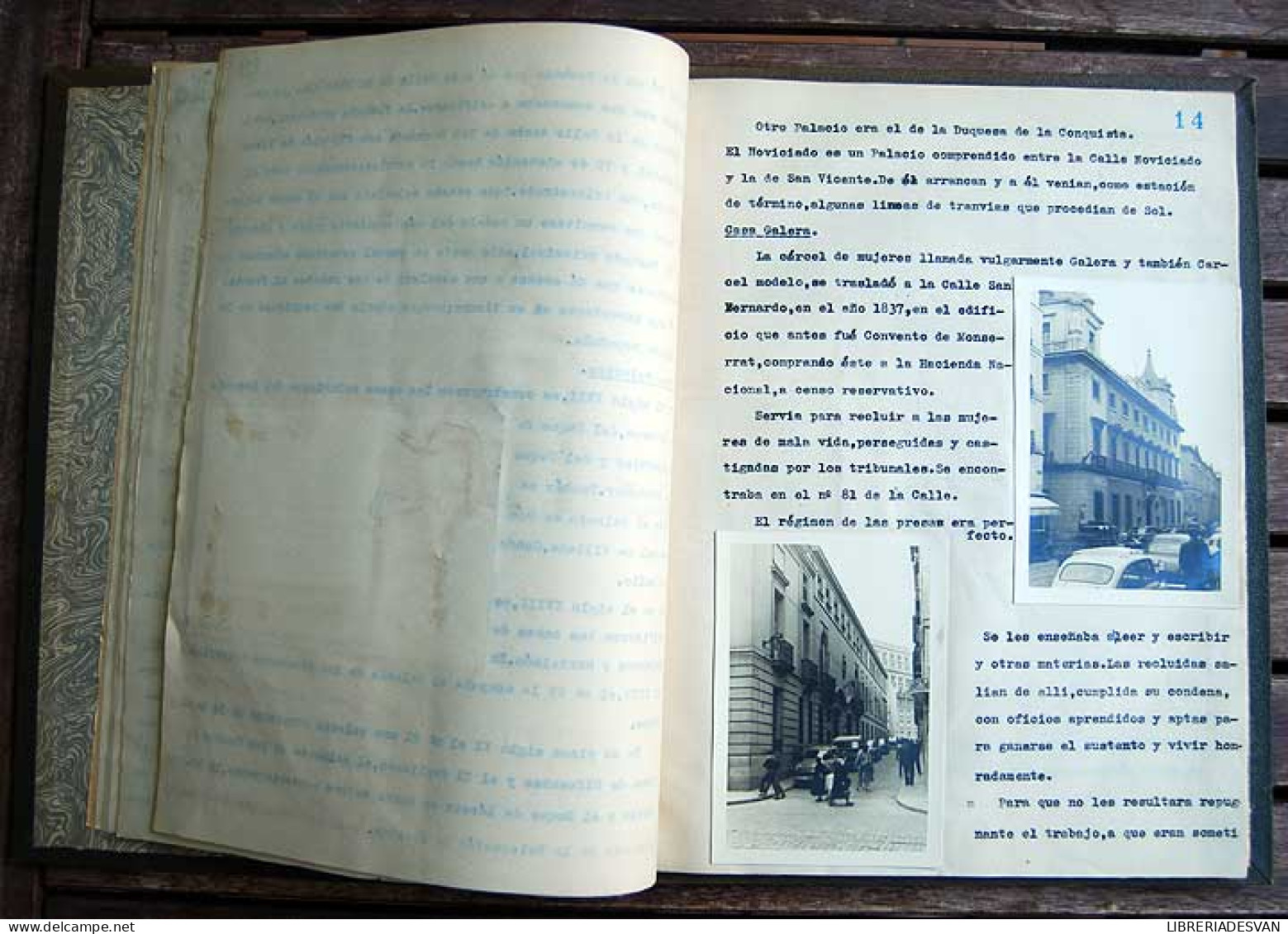 La Calle San Bernardo. Memoria De Licenciatura Original - María Luisa Cruz Segarra - Storia E Arte